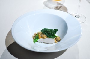 mugaritz daurade amaranth vanilla