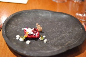 atelier crenn lamb tartare