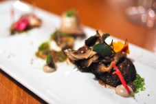 atelier crenn mushrooms pine meringue