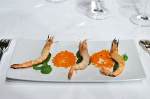 Restaurante Akelaŕe akelare akelarre prawns and french beans