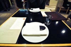 benu san francisco table setting