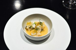 benu san francisco abalone porridge matsutake pine