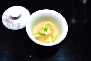 benu san francisco omasum tripe scallop chive lovage