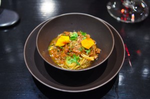 benu san francisco lobster noodles fines herbes