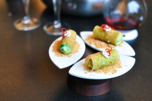 aviary chicago corn guacamole cannoli