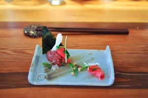 yusho chicago tuna rice yuzu soy