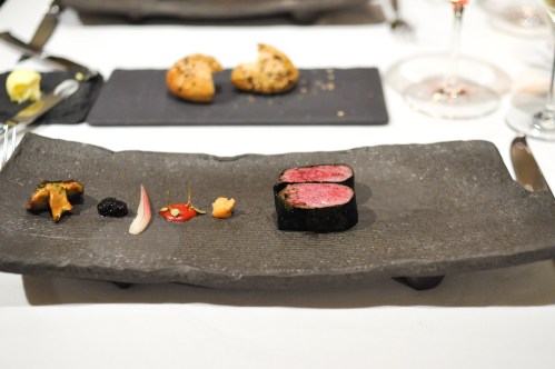 aubergine carmel kagoshima wagyu beef