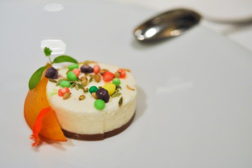 aubergine carmel peach nerds