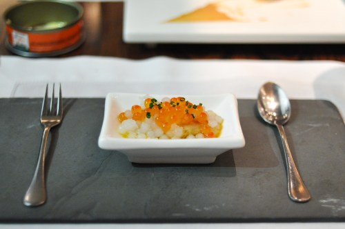 dom sao paulo oyster roe tapioca