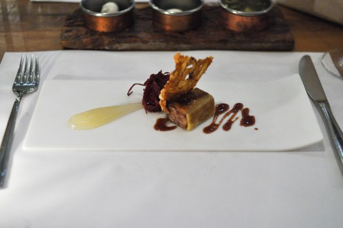 mani sao pork foot cannelloni 