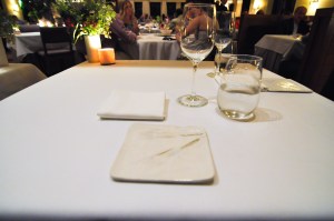 blue hill stone barns table setting