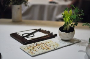 blue hill pea corn shoots