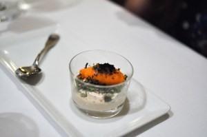 blue hill yogurt carrot sorbet