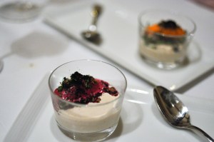 blue hill yogurt beet sorbet