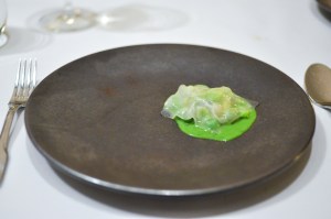 blue hill clams peas lardo
