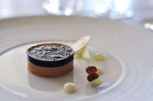 little elm foie gras black trumpet mushroom