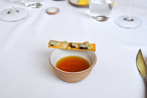 eleven madison park duck broth sausage