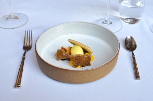 eleven madison park sweet potato espresso orange