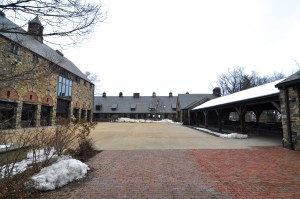 blue hill stone barns winter