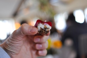 blue hill stone barns beet sushi