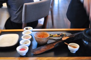 blue hill stone barns beet tartare cart