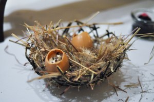 blue hill stone barns white chocolate eggs