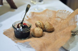 blue hill stone barns sourdough biscuit berry jam