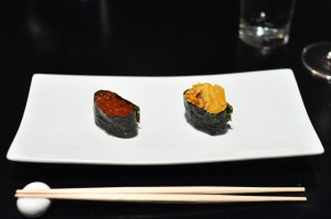 sushi nakazawa uni salmon roe