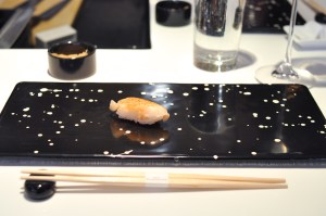 sushi nakazawa giant clam geoduck