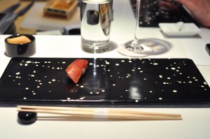 sushi nakazawa medium fatty tuna