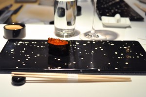 sushi nakazawa chum salmon roe