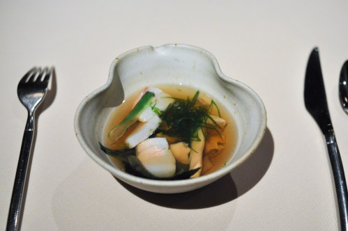 manresa summer clams beans pine mushroom