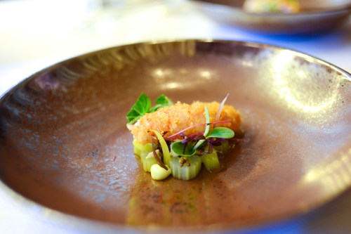 de librije langoustine ceviche