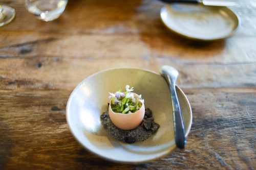 in de wulf radish egg yolk