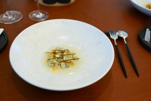 l'air du temps clams artichokes