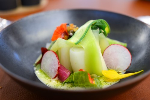 l'air du temps spring vegetables